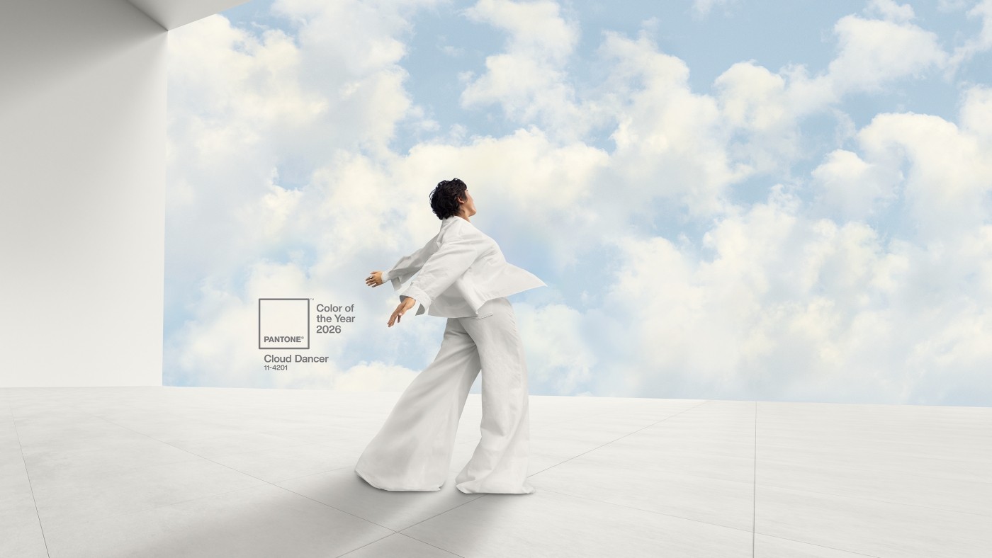 Pantone 2026年度色彩“云上舞白”：为何这一抹白成了时代的情绪？